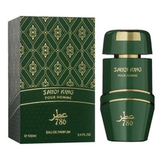 786 Saudi King Pour Homme Eau de Parfum Spray 3.4 fl oz Regular Size