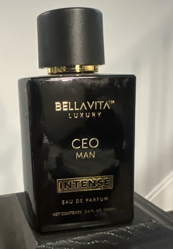 BellaVita Luxury CEO Man INTENSE Eau De Perfume for Men (3.4 fl.oz) | Long-Last