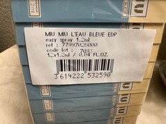 Miu Miu L’eau Bleue eau de Parfum 12 0.04fl oz 12 Samples