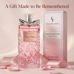 Perfume for Women, Alcohol-Free Long Lasting Floral Fragrance, Light & Soft Scen
