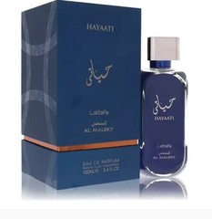 Lattafa Hayati Blue Eau De Parfum for Men 100ml / 3.4 fl oz Fresh Woody Aromatic