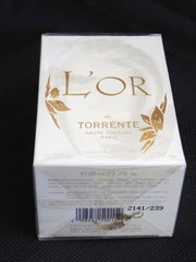 L’OR de Torrente Haute Couture 50ml 1.7fl.oz EDP Spray NWB company sealed France