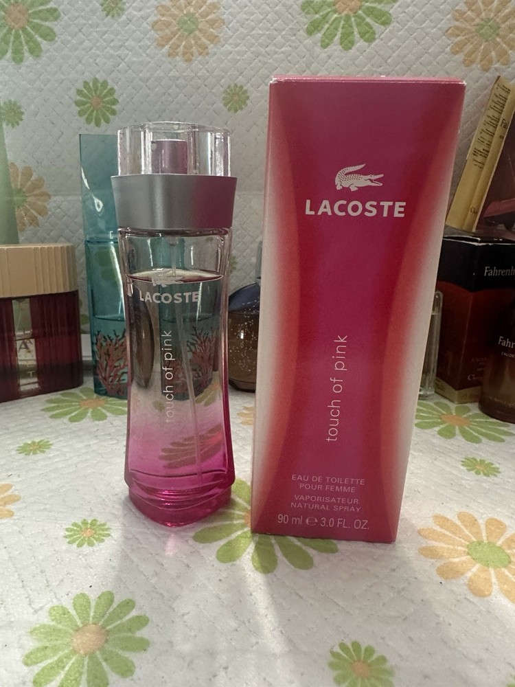 Lacoste Touch Of Pink . Super Deal. 100% Authentic. Made In Germany. 90ml/3.0oz