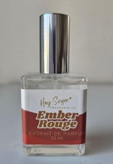 Ember Rouge Perfume – Amber, Saffron & Ambergris, Sexy Sensual 15ml Extrait