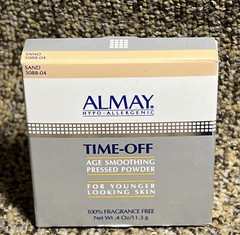 Lot of 2 Almay Time Off Age Smoothing Pressed Powder Sand 5088-04 NIB