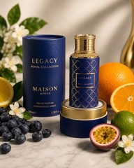 Maison Asrar Legacy Eau de Parfum Spray 3.38 fl oz Citrus Passionfruit Woody