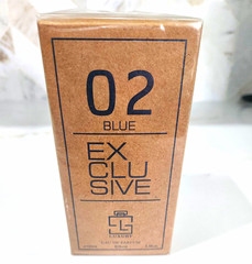 Khalis 02 Blue Exclusive Eau de Parfum Spray Fragrance, 3.4 fl oz