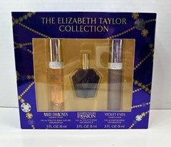 The Elizabeth Taylor Collection 3pc Set – 3 Different Scents – Factory Sealed