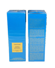 Tom Ford Costa Azzura All Over Body Spray 8 oz LOT OF 2 (4 oz+4 oz) New In Box
