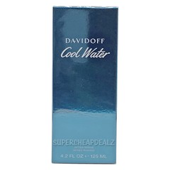 Cool Water by Davidoff for Men 4.2 oz After Shave Splash NIB 100% AUTHENTIC