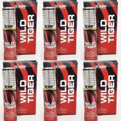 6X Al Dubai WILD TIGER Attar, Alcohol Free, Long Lasting, 6ML, Attractive Smell