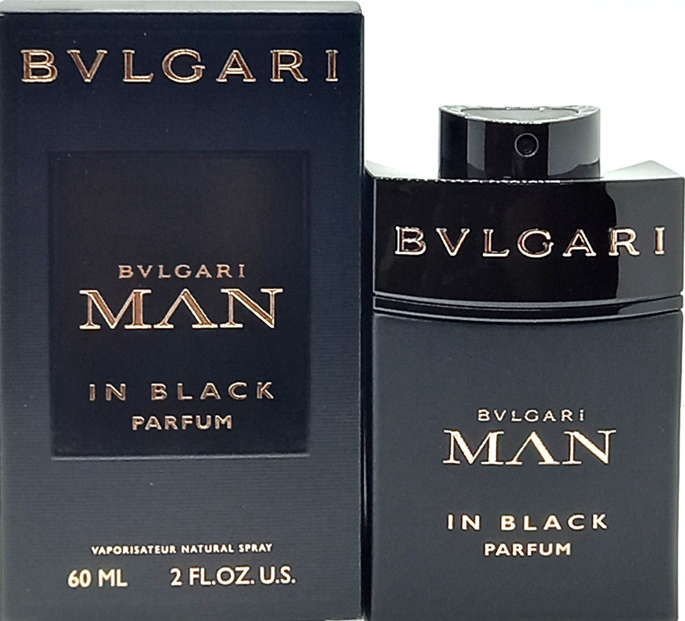 BVLGARI MAN IN BLACK PARFUM SPRAY FOR MEN 2.0 Oz / 60 ml BRAND NEW ITEM!!!