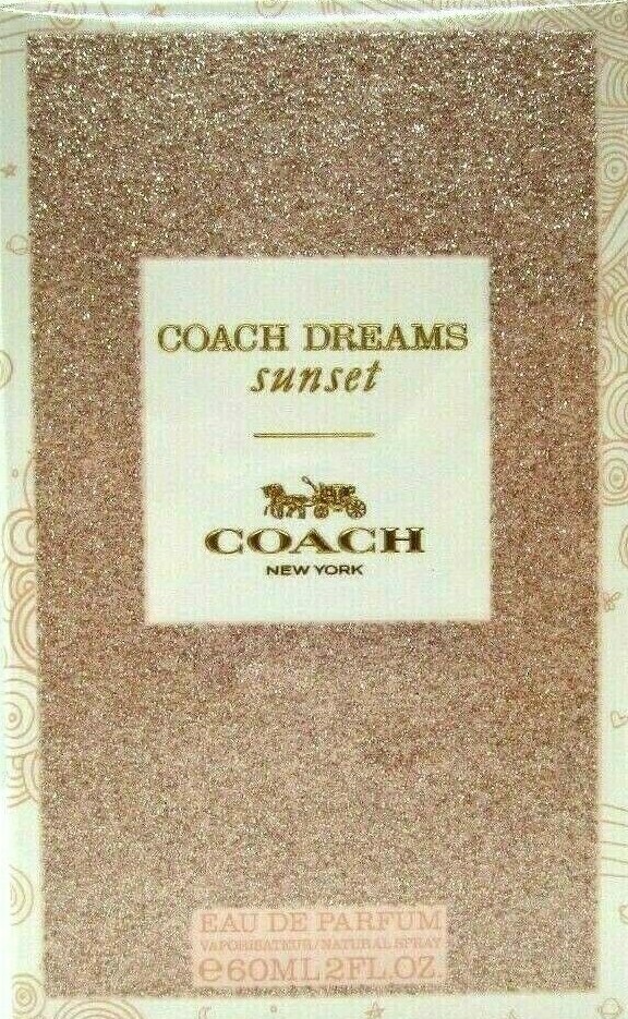 COACH DREAMS SUNSET EAU DE PARFUM SPRAY FOR WOMEN 2.0 Oz / 60 ml BRAND NEW ITEM!