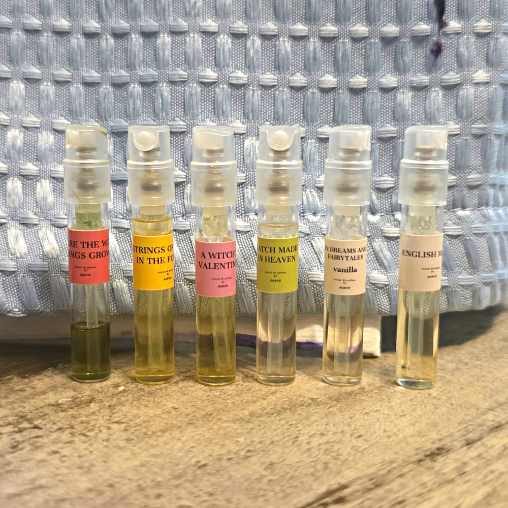 Sorce Assorted Eau de Parfum Sample Size Spray Vial Lot Mini Atomizers