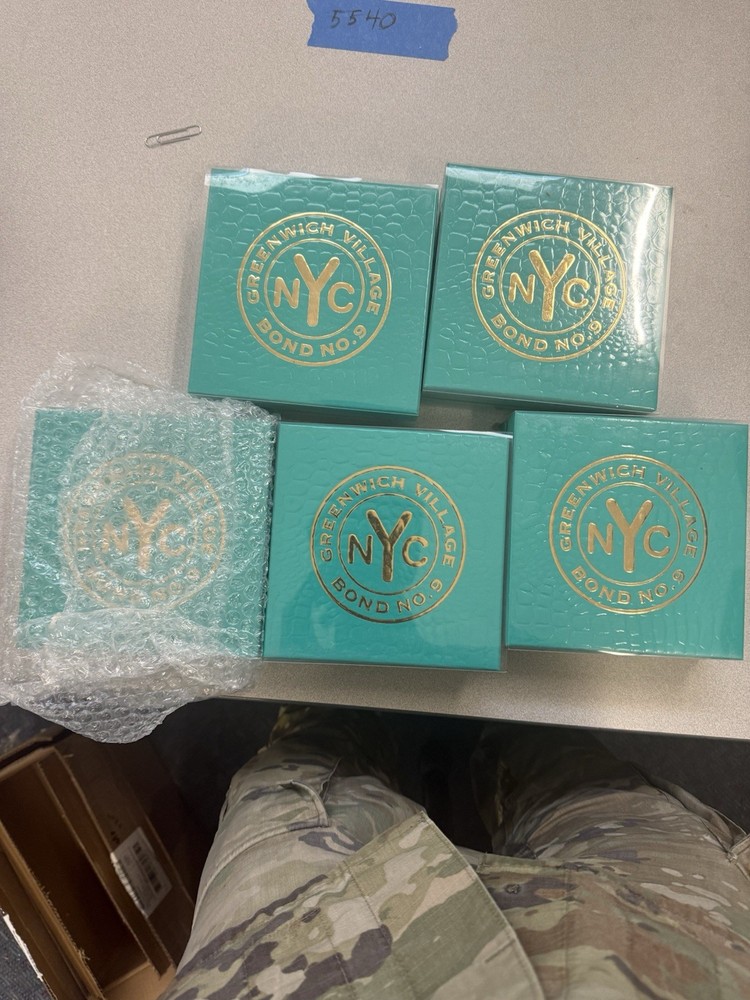 4x Bond No. 9 Greenwich Village Perfume Spray, Regular Size 3.4 fl oz