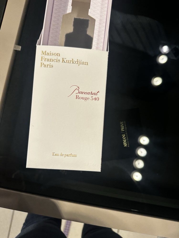 Baccarat Rouge 540 de Parfum MAISON FRANCIS KURKDJIAN 2.4 oz – EMPTY BOX