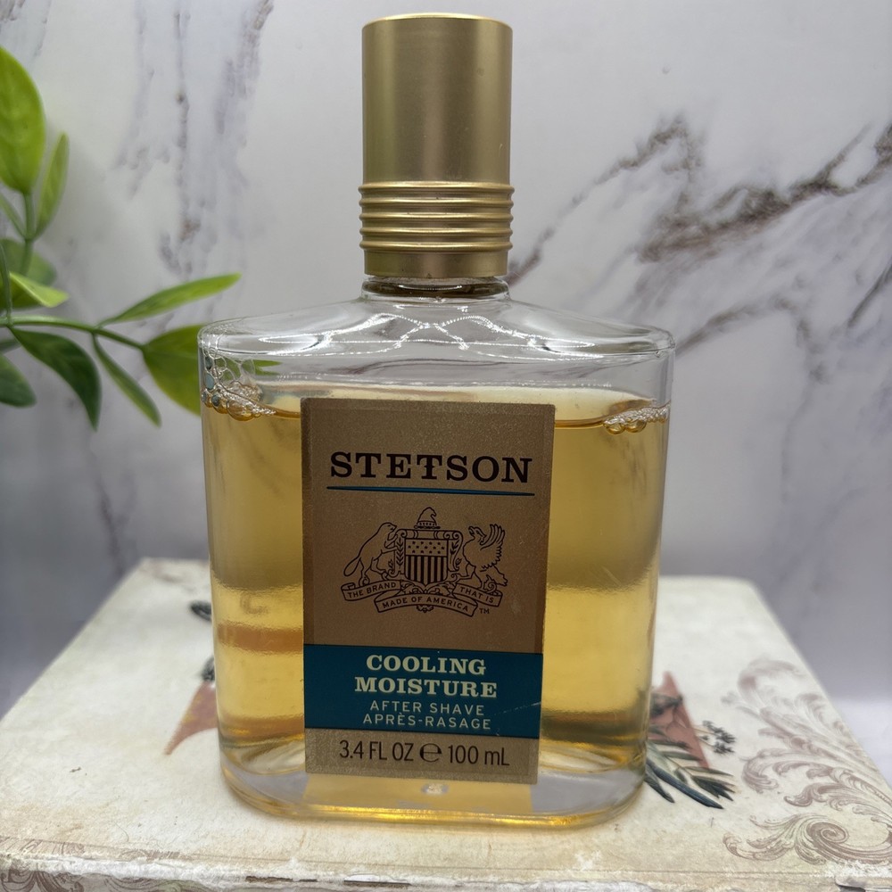 Stetson Cooling Moisture After Shave Splash 3.4 fl oz 100 mL New USA Made