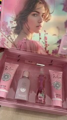 SARAH Sarah Gift Set Spray 3.4 fl oz w/ Body Mist, Body Lotion & Shower Gel