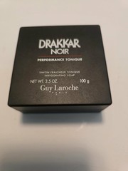 SEALED DRAKKAR Noir Revitalizing Soap Bar Vintage Laroche 3.5 Oz MADE IN FRANCE