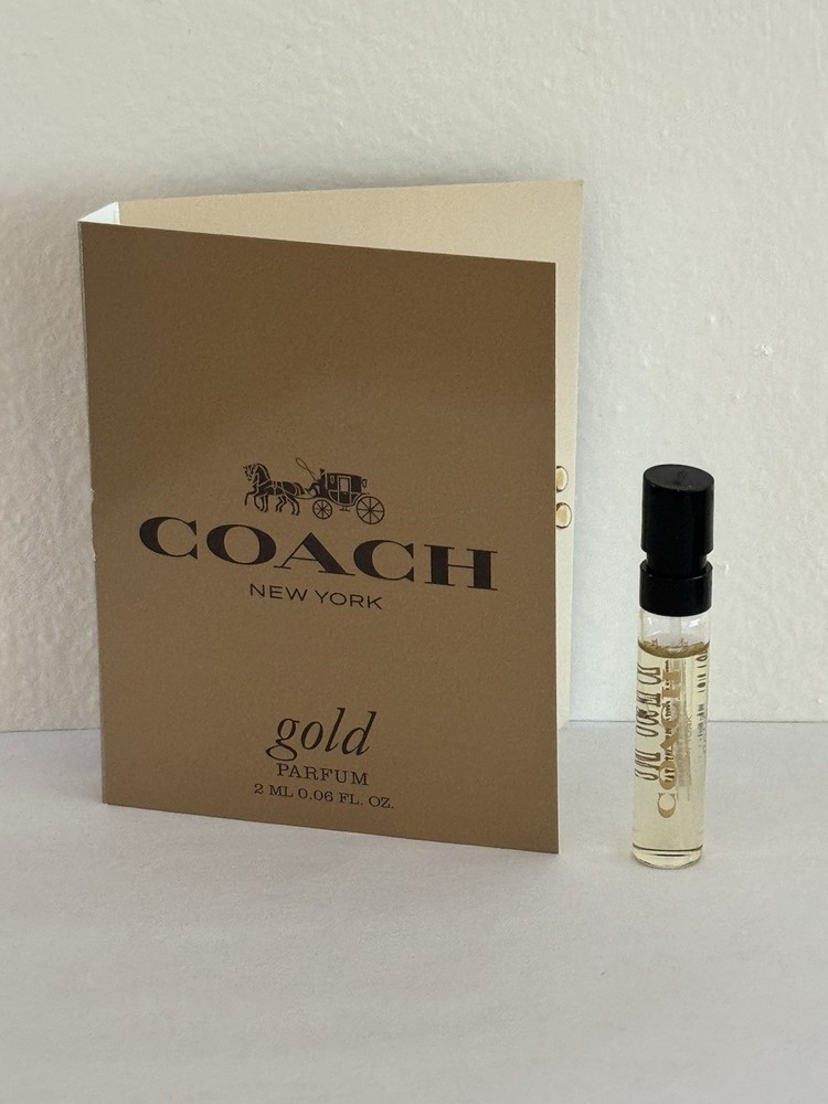 Coach Gold (0.06 Oz / 2 ML) Parfum Sample Spray *2025 Release*