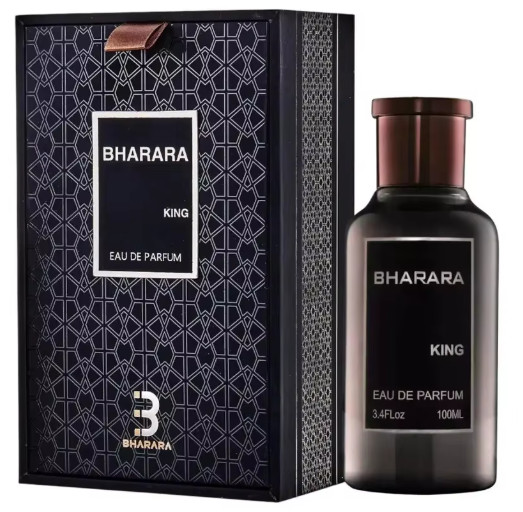 Bharara King Men’s Eau de Parfum 3.4oz (100ml) – Refreshing Citrus & Musk Scent