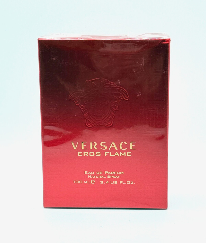 Versace Eros Flame Eau De Parfum 3.4 oz New In Box