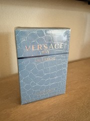 Versace Man EAU FRAICHE Eau de Toilette Natural Spray 6.7 oz Men New Sealed Box
