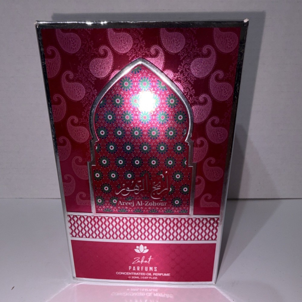 Zohbi Areej Al-Zohour Concentrated Oil Perfume 30ml Jasmine Rose Sandalwood Musk