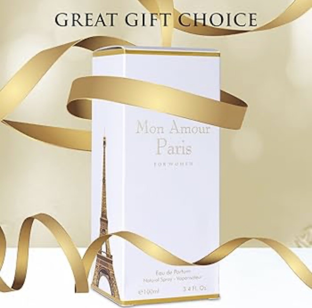 “Mon Amour Paris for Women” Eau De Parfum Spray by Fragrance Couture 3.06oz New