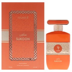 Hamidi Sukoon EDP for Women, Soft Oriental Floral Fragrance 3.4 oz Spray