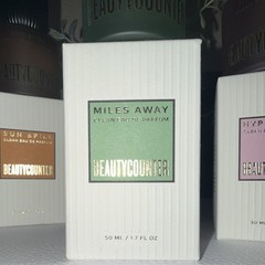 Beautycounter Clean Eau de Parfum Bundle Sun Spill Miles Away Hyper Rose 50mL