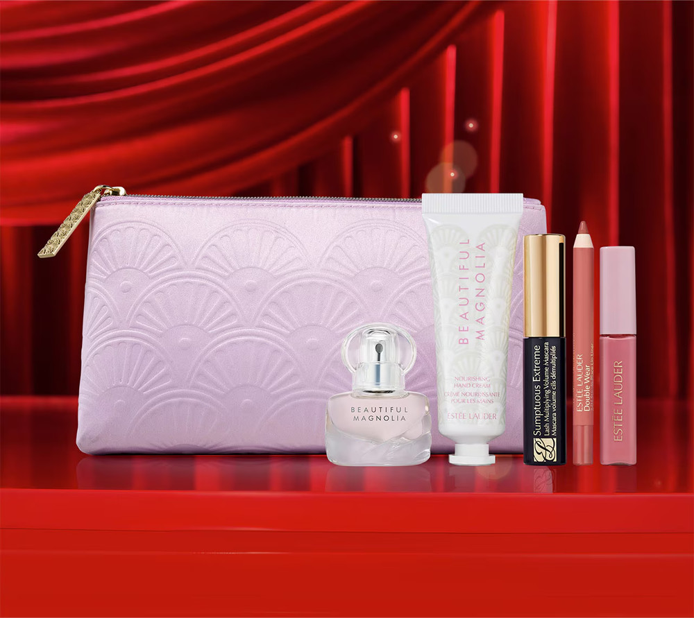 Estee Lauder Beautiful Magnolia 6 pcs Gift Set $152 Value
