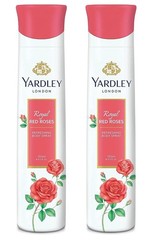 Yardley London Red Rose Deodorant For Women 150-ML (Pack of 2) Free Shipping j30