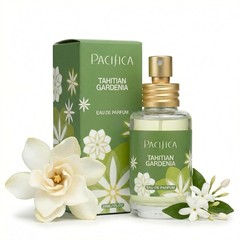 Pacifica Tahitian Gardenia Spray Perfume – Clean Vegan Floral Fragrance for Wome