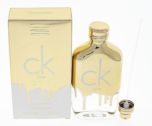 Calvin Klein One Gold for Unisex Eau de Toilette Spray 3.4 oz