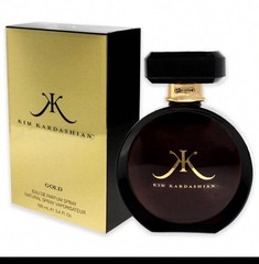 Kim Kardashian Gold Eau de Parfum Spray 3.4 fl oz NIB Discontinued Free Shipping