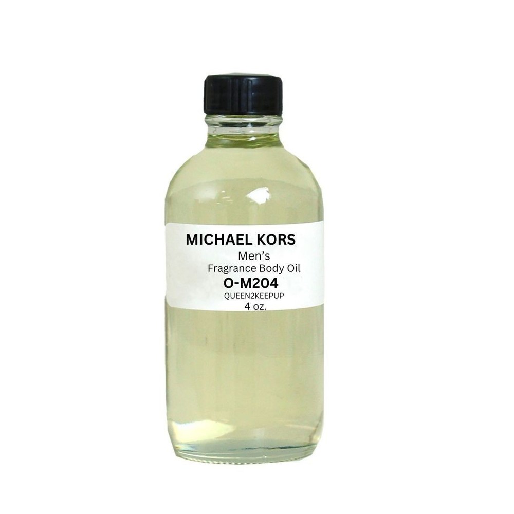 Michael Kors (Men) Body Oil 4 oz Fragrance Similar All Natural Scent