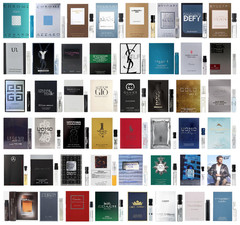 24 Men’s Designer Cologne Sample Vials set