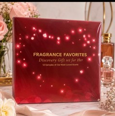 Fragrance Favorites Discovery Gift Set for Her 12 Sample Spray Set 0.4 fl oz