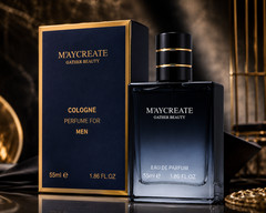 M’AYCREATE Men’s Cologne Woody Fragrance Spray 1.86 fl oz New With Box