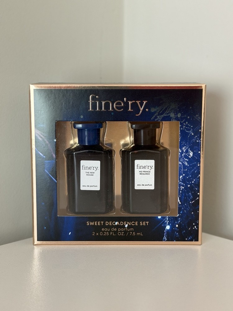 Fine’ry Sweet Decadence Eau De Parfum The New Rouge & No Prince Required 0.25 oz
