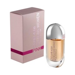 Club 420 Exclusive Women Pink Eau de Parfum Spray, Regular Size 30 ml