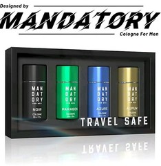 Mandatory Cologne For Men Travel Size Gift Set 0.8oz/25ml
