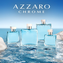 Chrome Eau De Toilette – Fresh Aquatic Mens Cologne – Citrus, Woody, Musky Fragr