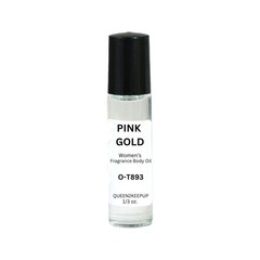 Pink Gold (Women) Body Oil 10 ml Fragrance All Natural 1/3 oz Roll-On Scent