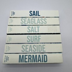 Seaside & Sunshine Roller Perfume Oil Lot of 6 Scents 0.33 oz Discontinued