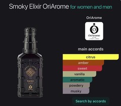 Arabic Perfume: Smoky Elixir by OriArome, 100ml. 3.4fl.oz. Brand New in the box