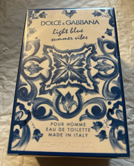 Dolce & Gabbana Light Blue Summer Vibes Pour Homme EDT Spray 4.2 fl oz