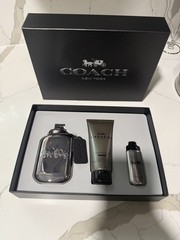 Coach Pure Platinum Parfum for Men 3-Piece Gift Set