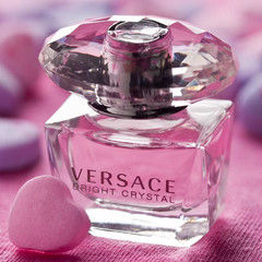 Versace Bright Crystal Eau De Toilette Mini Size 0.17 Fl.oz / 5 ml